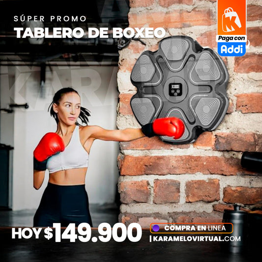 TABLERO DE BOXEO MUSICAL